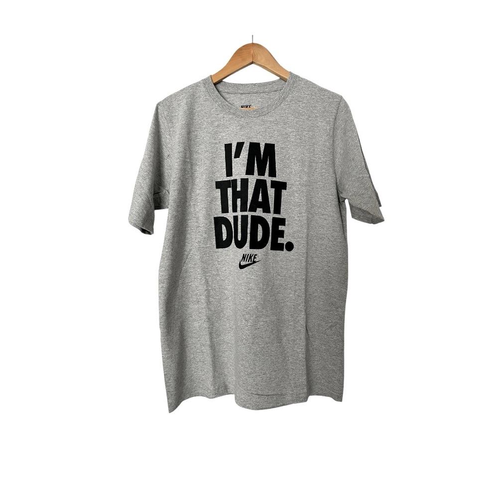 Nike Vintage 2000’s Slim Fit Gray Men's Tee - I’m That Dude